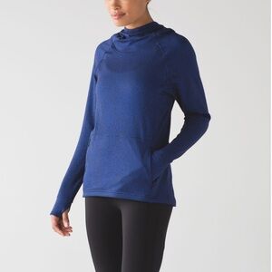 Lululemon Ready To Rulu Hoodie Blue Black Size 8